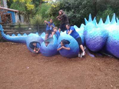Dragon at Aukland Zoo