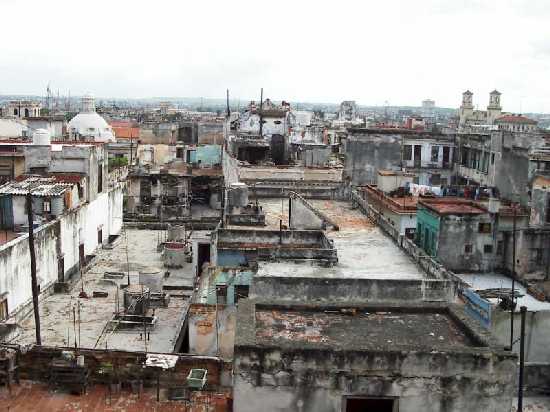 In Havana the squalor arises from the apathy with which great architecture
